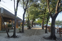 Main street, Gili Meno, Lombok