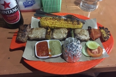 Barbecue (BBQ) Day, Rust warung, Gili Meno, Lombok