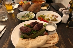 Lunch break in Israel