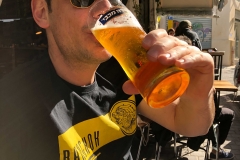 Beer break in Jaffa