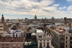 Blick über die Altstadt von den Torres de Serranosa Blick über die Altstadt von den Torres de Serranosa